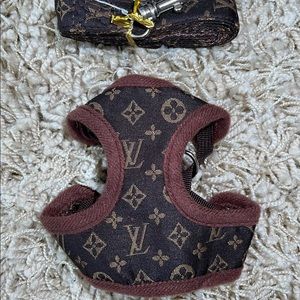 Designer Dog Harness + Leash Set!